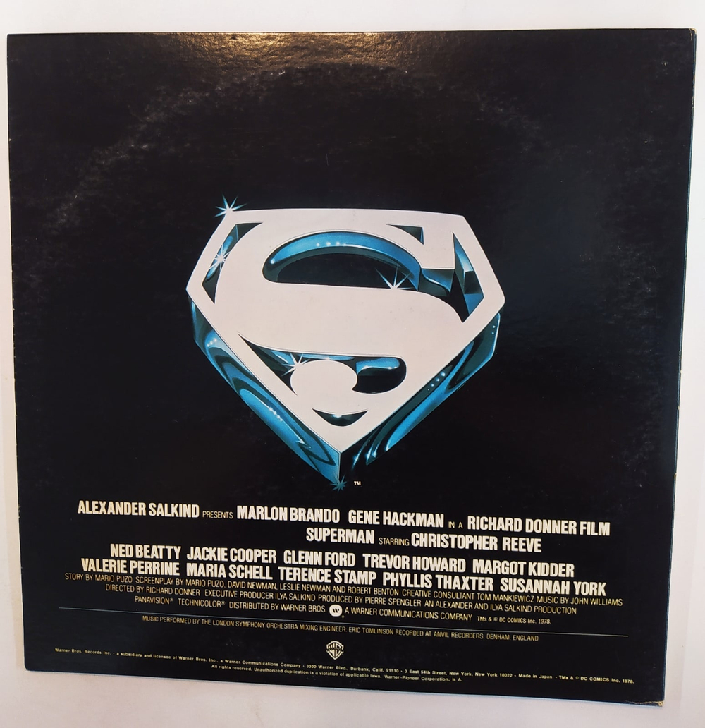 John Williams Superman The Movie Original Sound Track