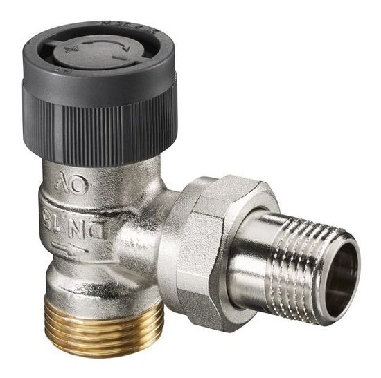 Термостатический вентиль Oventrop A 1181097 НР 3/4"х1/2" угловой для радиаторов