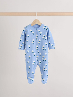 Комбинезон / Cлип для малышей Next E18-345, 4 шт., Светло-зеленый, Белый, Желтый, Голубой