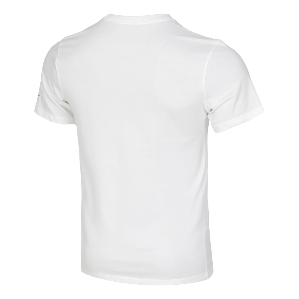 Мужское теннисное поло Nike Dri-Fit Rafa Nadal Court SU23 T-Shirt Men - White, Multicoloured