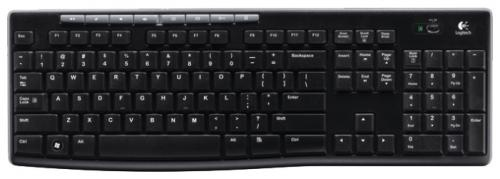 Клавиатура Logitech Wireless Combo MK270 черный