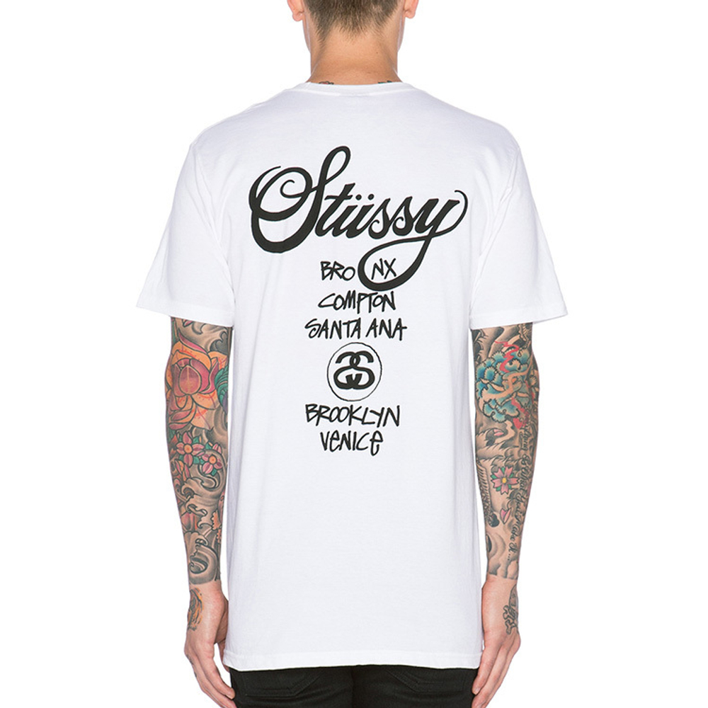 Футболки Stussy World Tour Tee T, 3903397