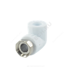 Угольник PP-R комбинированный белый Дн 32х1 1/4" с накидной гайкой VALFEX 10138132