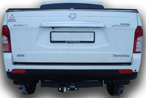 Фаркоп с унив. электрикой Smart для SSANG YONG ACTYON SPORTS (QJ) 2006- арт.S208-FC