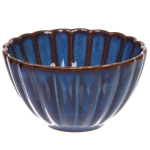 Салатник керамический «Верона» 500мл ромашка синяя 11*6,5см