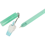 Ручка гелевая "Милкшейк", 0,5мм, с брелком, 4 цвета микс, С-40249