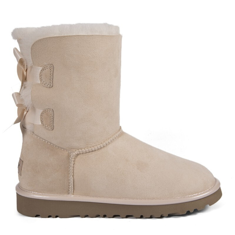 Угги Bailey Bow Metallic Slate II