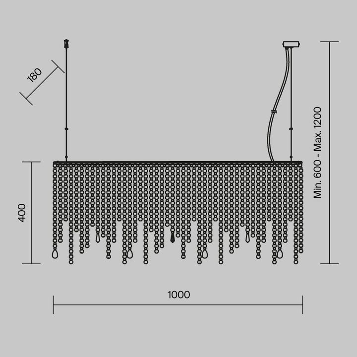 Подвесная люстра Maytoni Empress DIA002PL-05CH