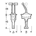 Контроллер горизонтального крепления