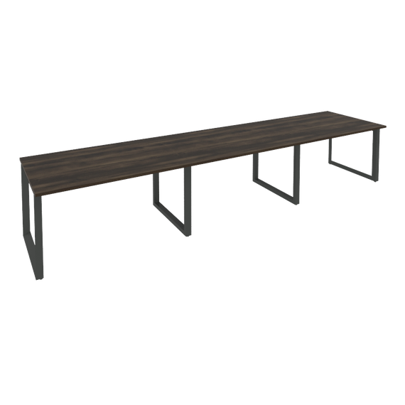 Onix Стол переговорный O.MO-PRG-3.3 Дуб Мали/Металл Антрацит 4140*980*750