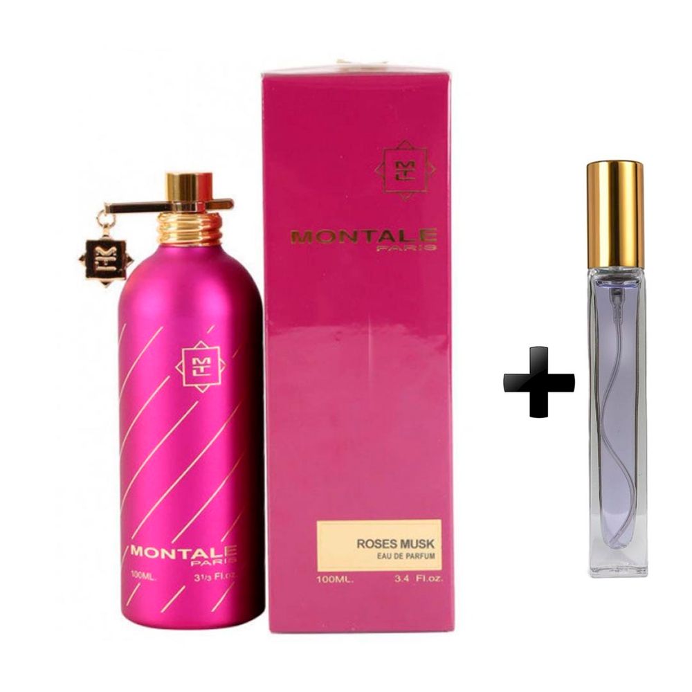 Montale Roses Musk Pink box + Атомайзер
