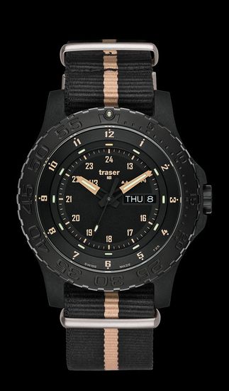 Наручные часы Traser P6600 Sand Professional 104708 (черный / песок)