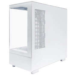 Корпус для компьютера 1STPLAYER MIKU Mi5 ARGB White / mATX / 3x120mm ARGB fans / Mi5-WH-2FC7R-W-1FC7-W
