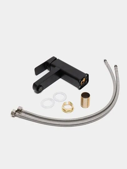 Смеситель для раковины с цифровым дисплеем для контроля температуры, Черный