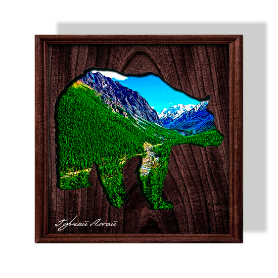 Магнит Anya stole it "Медведь"