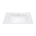 Раковина Oliveeka 80 M115W80 белая матовая