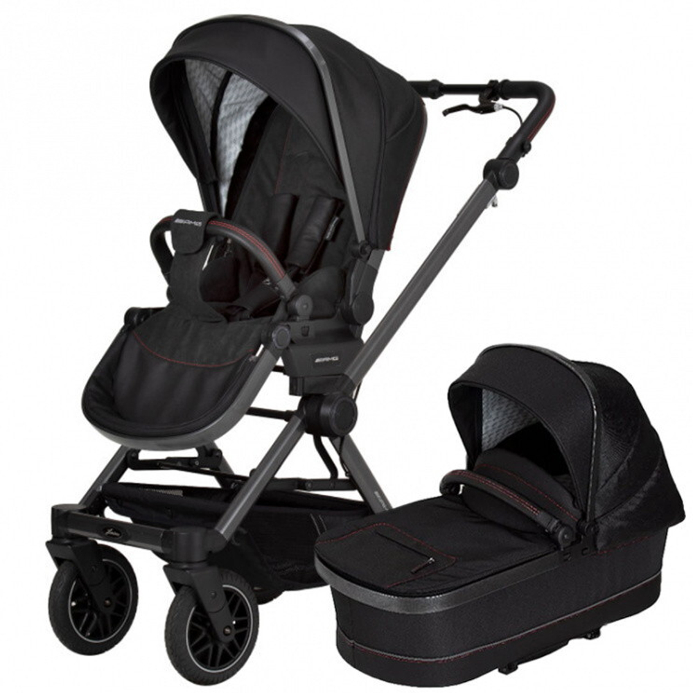 Детская коляска Hartan AMG GT2 2 в 1 850 Black (с сумкой Bag2Go)