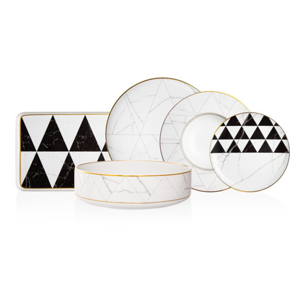 Сервиз столовый 20 предметов на 6 персон Vista Alegre Каррара