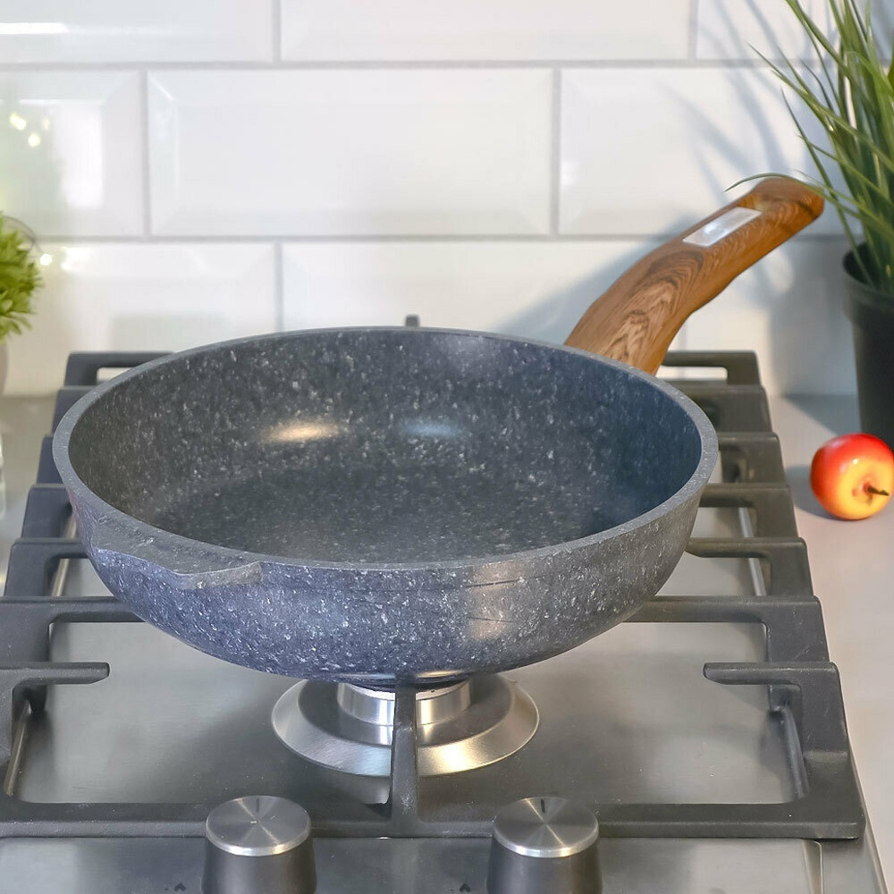 Сковорода 22см Premium blue