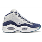 Reebok Question Mid Georgetown MID Топ Баскетбольные кроссовки Мужские Серый Синий