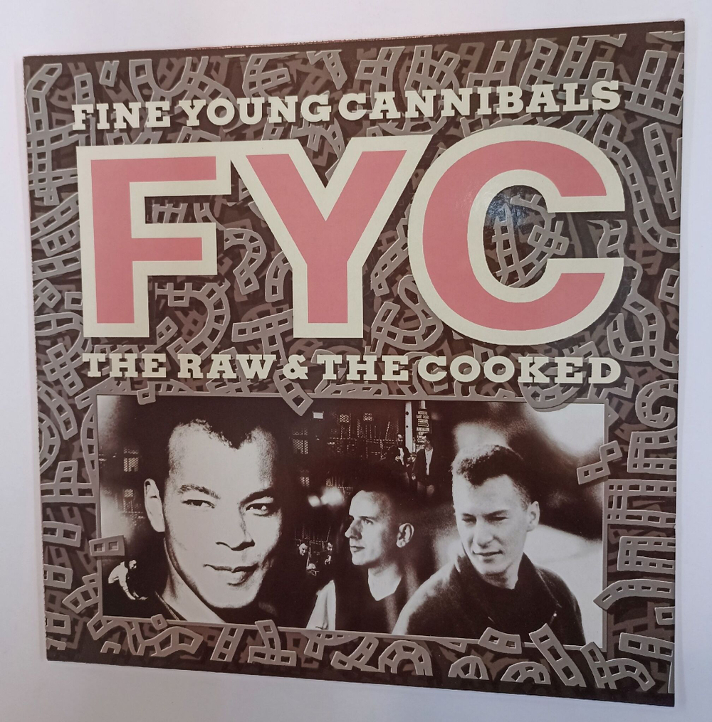 Винтажная виниловая пластинка LP Fine Young Cannibals The Raw and The Cooked (Holland 1988)