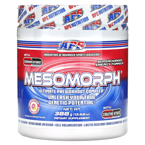 APS, Mesomorph, розовый лимонад, 388 г (13,68 унции)