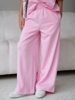 Костюм для девочки, футболка и брюки