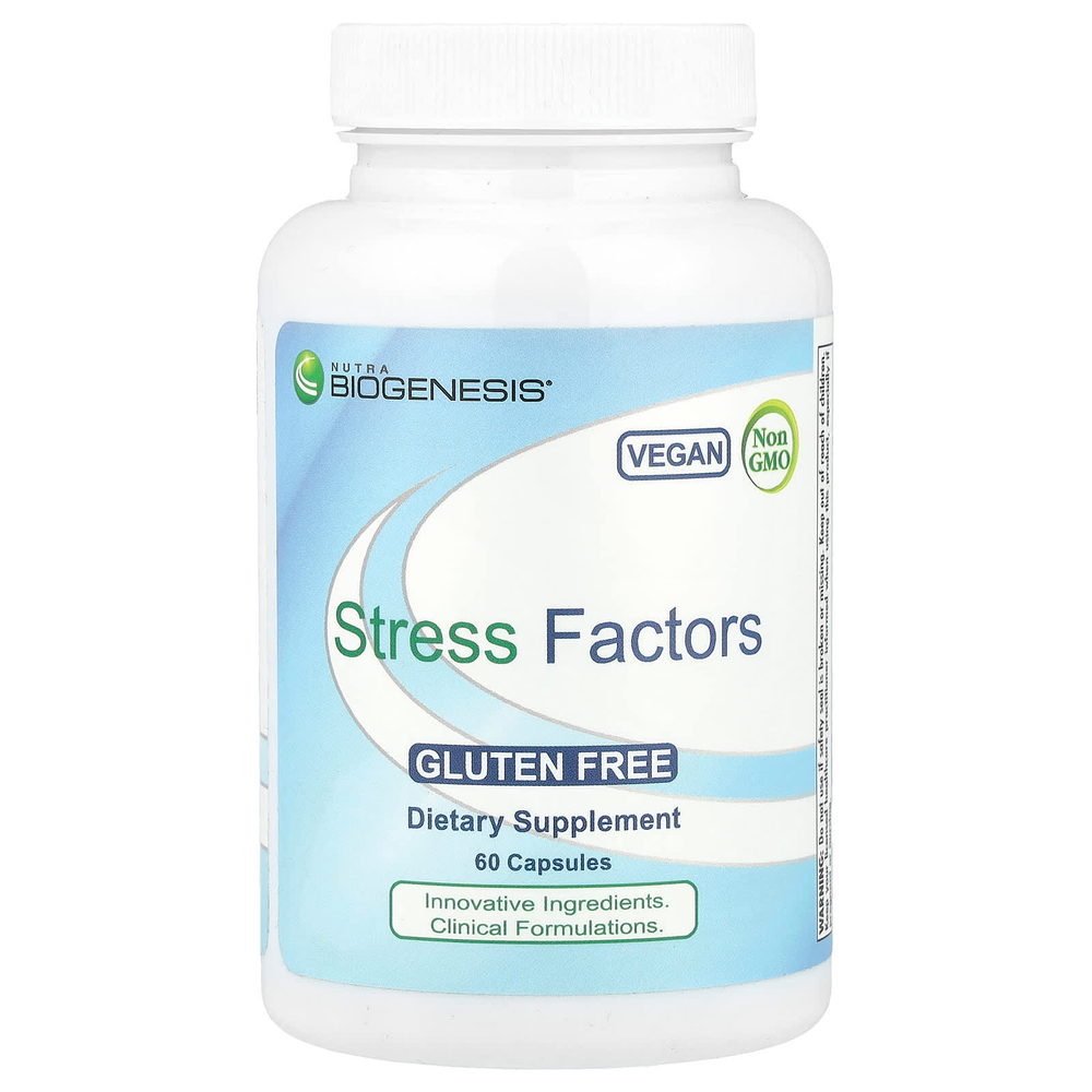 Nutra BioGenesis, Stress Factors`` 60 капсул