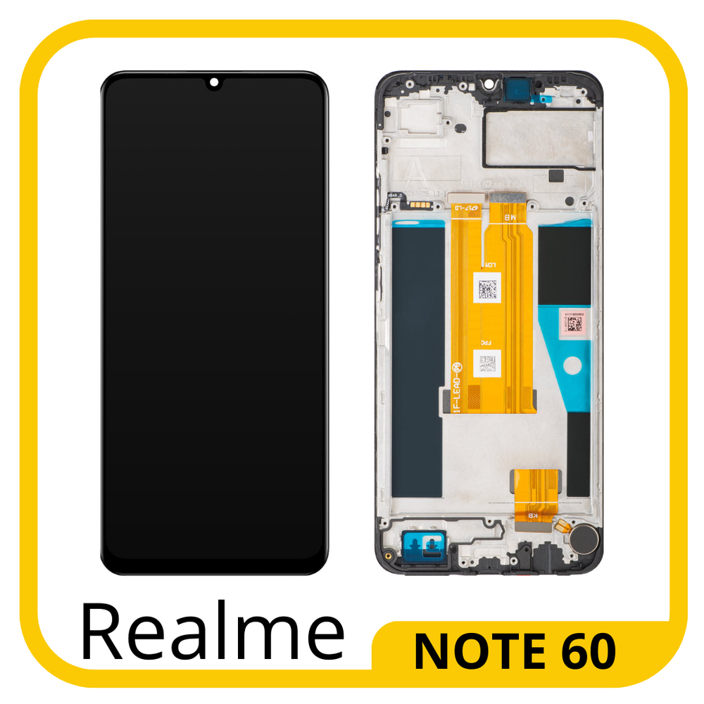 realme Note 60  (RMX3933) Дисплейный модуль с тачскрином) (в рамке) (ORIG-SP)