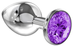 Анальная пробка Diamond Purple Sparkle Large 4010-05Lola