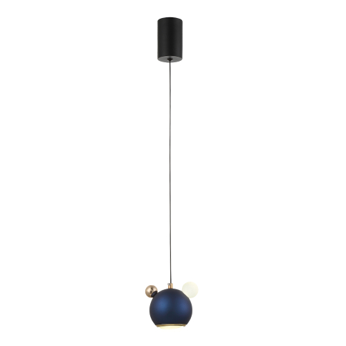Подвесной светодиодный светильник Crystal Lux AMIGO SP LED BLUE