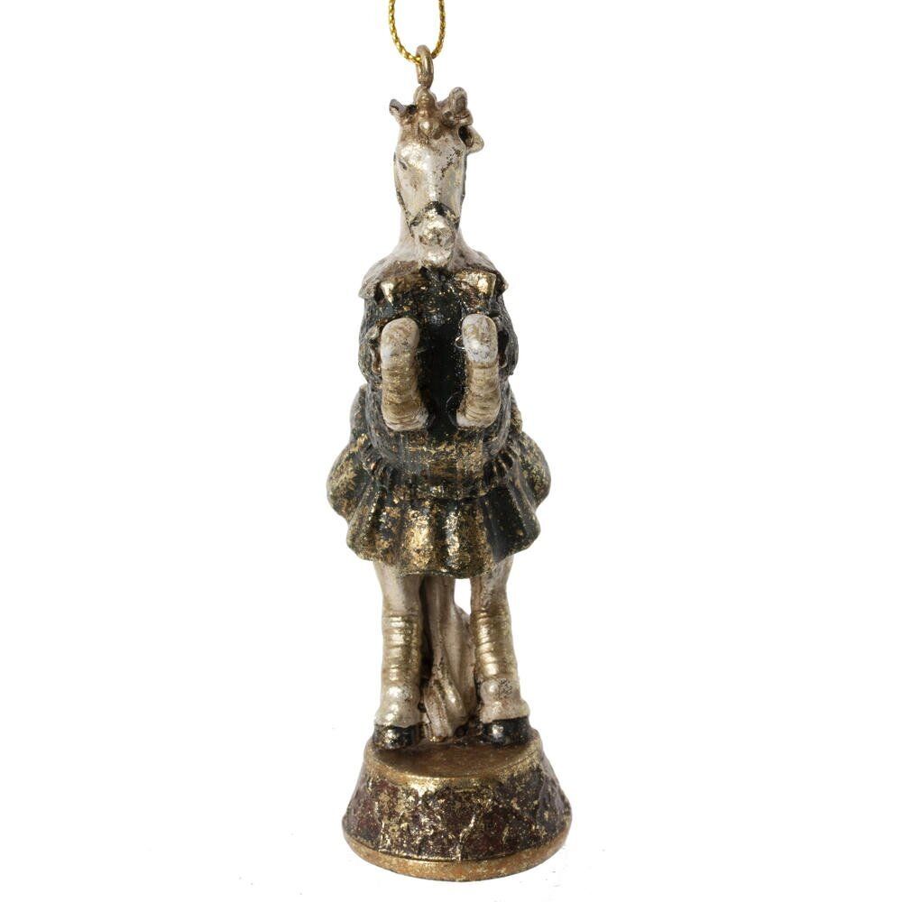 GAEM Фигурка декоративная подвесная"Лошадь", L5,5 W3,5 H13 см