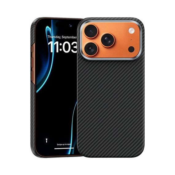 Чехол Benks ArmorAir Case built with Kevlar 600D для iPhone 17 Pro Max 6.9&quot; (C.K.FL.AP.BK.0070) черный (Black)