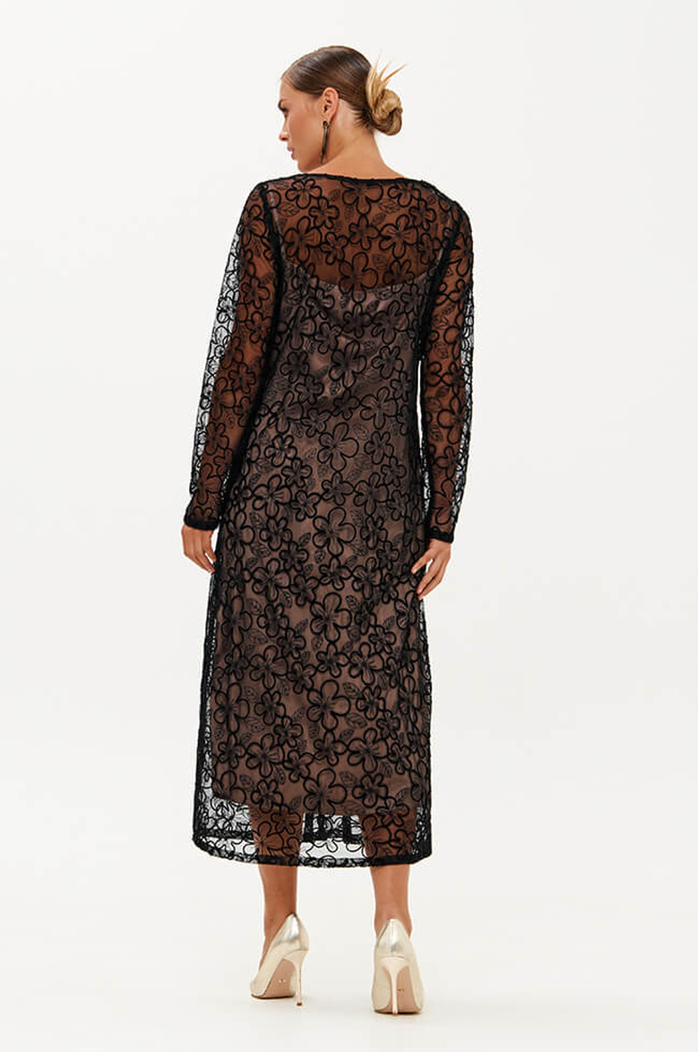 51717 Платье женское (черный)