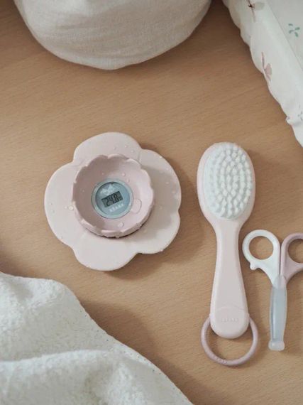 Цифровой термометр Beaba Lotus Old Pink