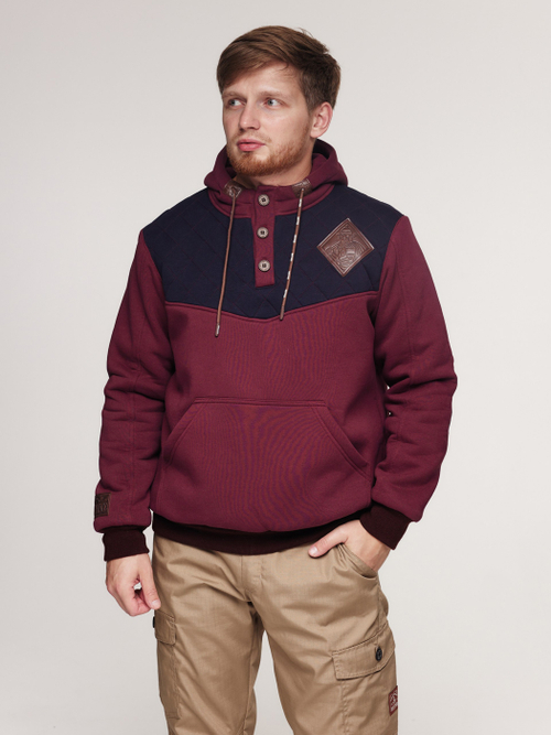 Стегач Варгградъ мужской бордово-синий