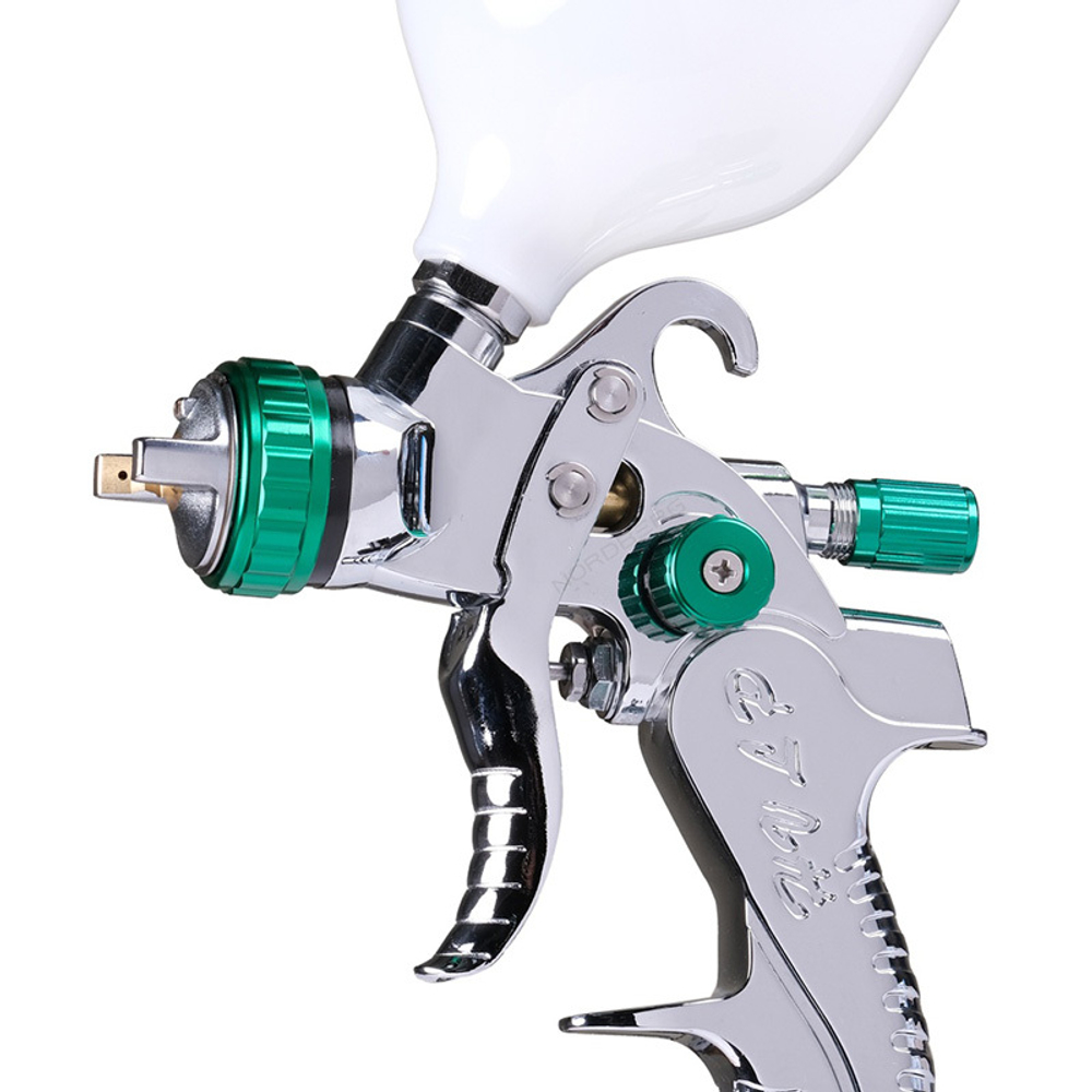 NORDBERG (NP7117) Краскопульт HVLP с верхним баком, сопло 1.7 мм, в коробке