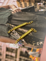 Вешалка-цепочка ДГ. золотистая 8 см