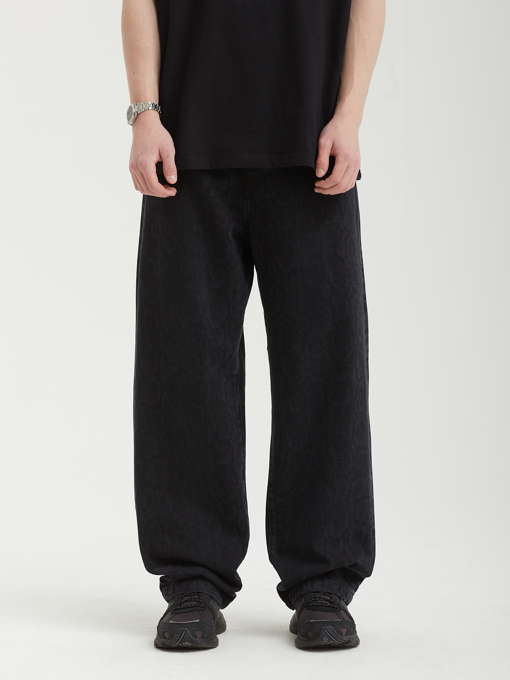 Мужские Джинсы (Loose Tapered Fit) Snake Landon