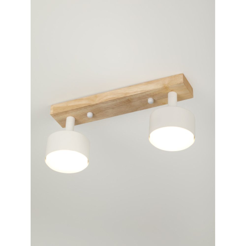 Светильник настенно-потолочный спот Rivoli Vivian 7078-702 2хGX53 15 Вт поворотный | Споты-Подсветки