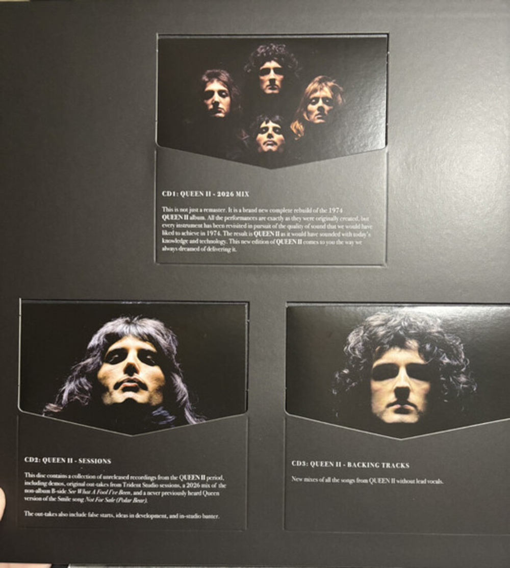 Queen / Queen II (Limited Edition)(Coloured Vinyl)(2LP+5CD)