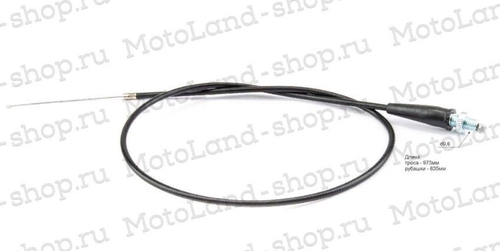 Трос газа (длина рубашки 860мм) Питбайк Motoland GS Motors S12
