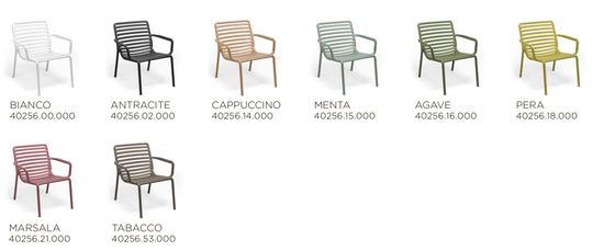 Лаунж-кресло пластиковое Doga Relax Табак