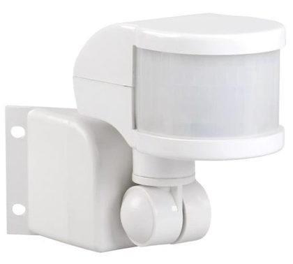 Датчик движения угловой ДД-018В 1100Вт 270град 12м IP44 белый IEK LDD10-018B-1100-001