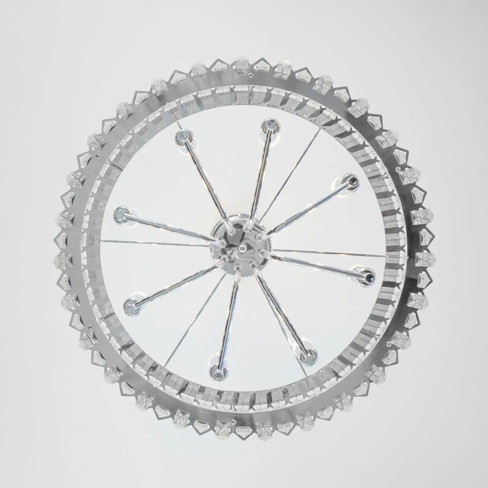 Citilux Ингвар CL334181 Люстра подвесная хрустальная Хром