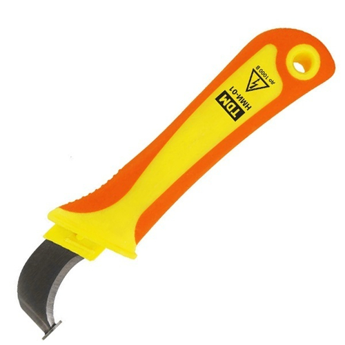 Нож монтерский с пяткой диэлектрический до 1000В НМИ-01 ЭкспертЭлектрик TDM SQ1003-0106