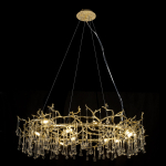 10068/1000 GD  Подвесная люстра LOFT IT Bijout