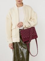 BAD GIRL LARGE BAG BORDO