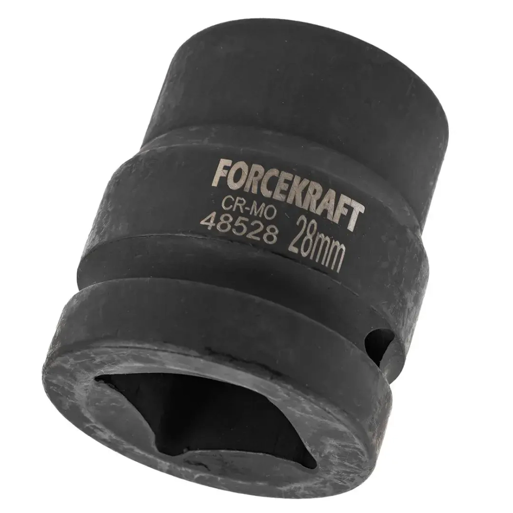 Головка ударная 1'', 28мм (6гр.) FORCEKRAFT FK-48528