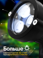 Светильник садовый для архитектурного и ландшафтного освещения 220V 3W 5000К